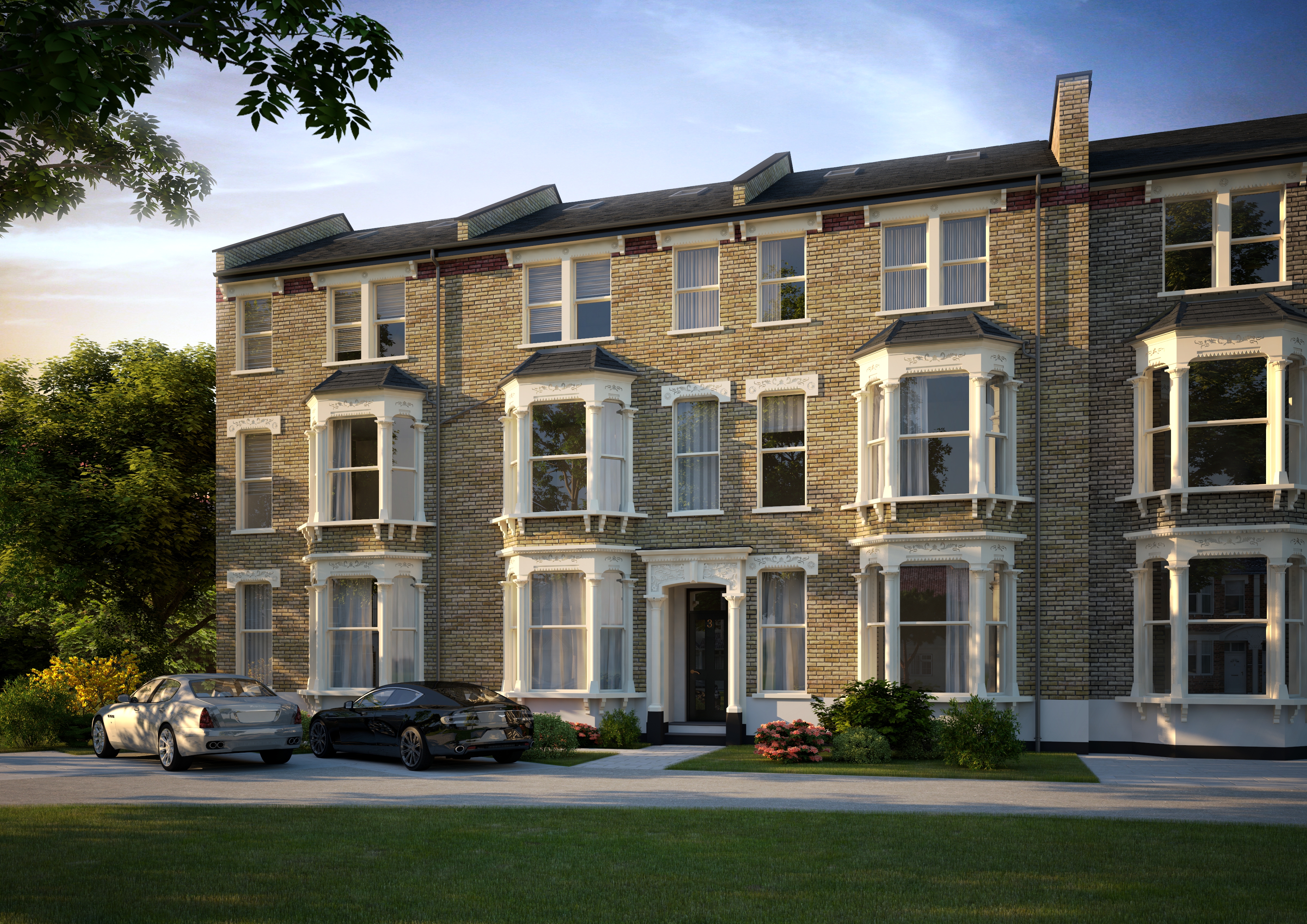 Brixton London, UK. G-Net 3D, Architectural Visualisation, 3D Home, Residential CGI.